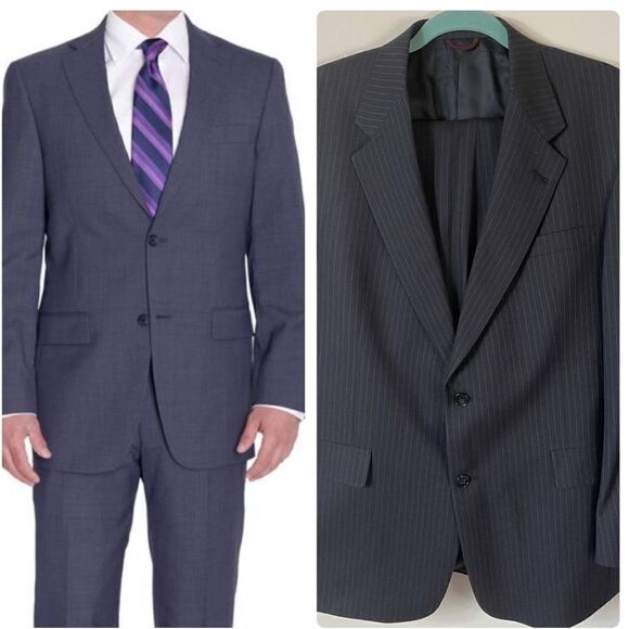 SALE! Hart Schaffner Marx Bluish Gray Tuxedo Set - Picture 1 of 12